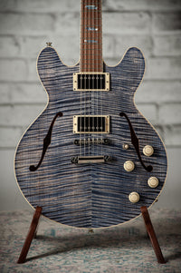 Collings I-35 Deluxe Custom Turquoise Finish TV White Back Throbak SLE 101 + #I35261290