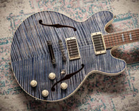Collings I-35 Deluxe Custom Turquoise Finish TV White Back Throbak SLE 101 + #I35261290