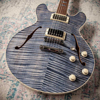 Collings I-35 Deluxe Custom Turquoise Finish TV White Back Throbak SLE 101 + #I35261290