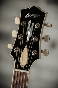 Collings I-35 Deluxe Custom Turquoise Finish TV White Back Throbak SLE 101 + #I35261290