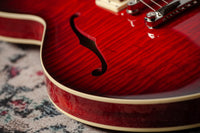 Collings I-35 Deluxe Scarlett Sunburst Parallelogram Inlays, Throbak SLE-101 Plus #I35251281