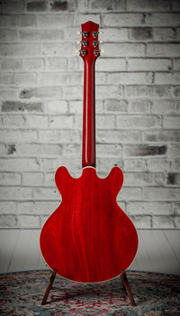 Collings I-35 Deluxe Scarlett Sunburst Parallelogram Inlays, Throbak SLE-101 Plus #I35251281