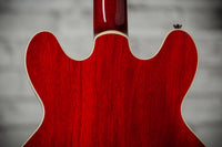 Collings I-35 Deluxe Scarlett Sunburst Parallelogram Inlays, Throbak SLE-101 Plus #I35251281