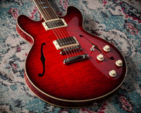 Collings I-35 Deluxe Scarlett Sunburst Parallelogram Inlays, Throbak SLE-101 Plus #I35251281