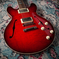 Collings I-35 Deluxe Scarlett Sunburst Parallelogram Inlays, Throbak SLE-101 Plus #I35251281