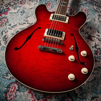 Collings I-35 Deluxe Scarlett Sunburst Parallelogram Inlays, Throbak SLE-101 Plus #I35251281