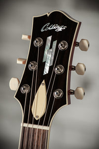 Collings I-35 Deluxe Scarlett Sunburst Parallelogram Inlays, Throbak SLE-101 Plus #I35251281