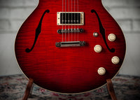 Collings I-35 Deluxe Scarlett Sunburst Parallelogram Inlays, Throbak SLE-101 Plus #I35251281