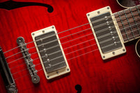 Collings I-35 Deluxe Scarlett Sunburst Parallelogram Inlays, Throbak SLE-101 Plus #I35251281