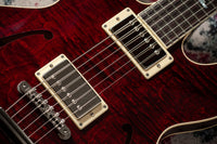 Collings I-35LC Deluxe Merlot Parallelogram Inlays ThroBak SLE-101 Pickups # I35LC252502