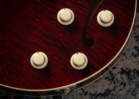 Collings I-35LC Deluxe Merlot Parallelogram Inlays ThroBak SLE-101 Pickups # I35LC252502
