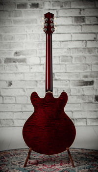 Collings I-35LC Deluxe Merlot Parallelogram Inlays ThroBak SLE-101 Pickups # I35LC252502