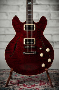 Collings I-35LC Deluxe Merlot Parallelogram Inlays ThroBak SLE-101 Pickups # I35LC252502