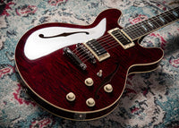 Collings I-35LC Deluxe Merlot Parallelogram Inlays ThroBak SLE-101 Pickups # I35LC252502
