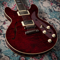Collings I-35LC Deluxe Merlot Parallelogram Inlays ThroBak SLE-101 Pickups # I35LC252502