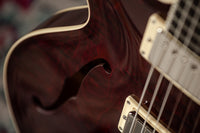 Collings I-35LC Deluxe Merlot Parallelogram Inlays ThroBak SLE-101 Pickups # I35LC252502