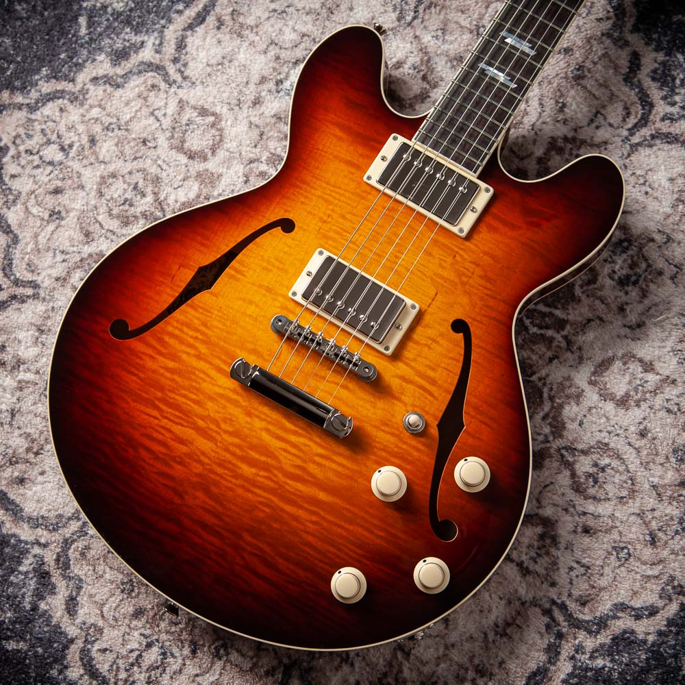 Collings I-35LC Deluxe Tobacco Sunburst Parallelogram Inlays ThroBak SLE-101 Pickups # I35LC262646