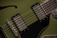 Collings I-35 LC Olive Drab Parallelogram Inlays Throbak Pickups # I35LC252494