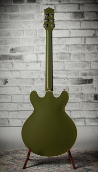 Collings I-35 LC Olive Drab Parallelogram Inlays Throbak Pickups # I35LC252494