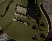 Collings I-35 LC Olive Drab Parallelogram Inlays Throbak Pickups # I35LC252494