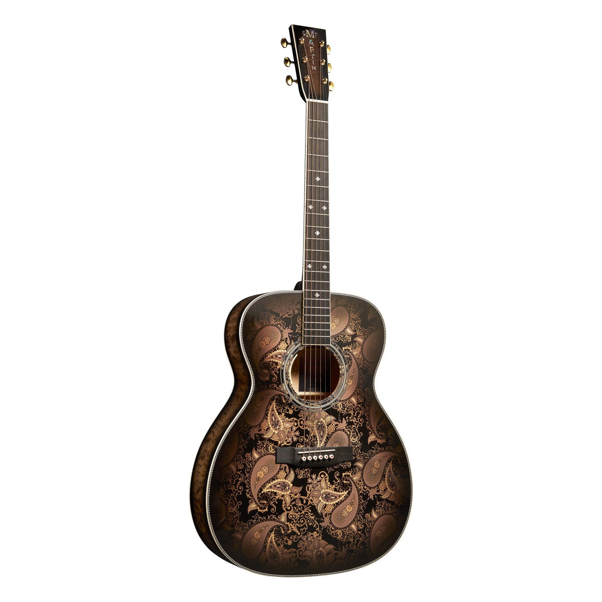 Martin Custom Shop M Paisley Ember Burst, Ember Burst