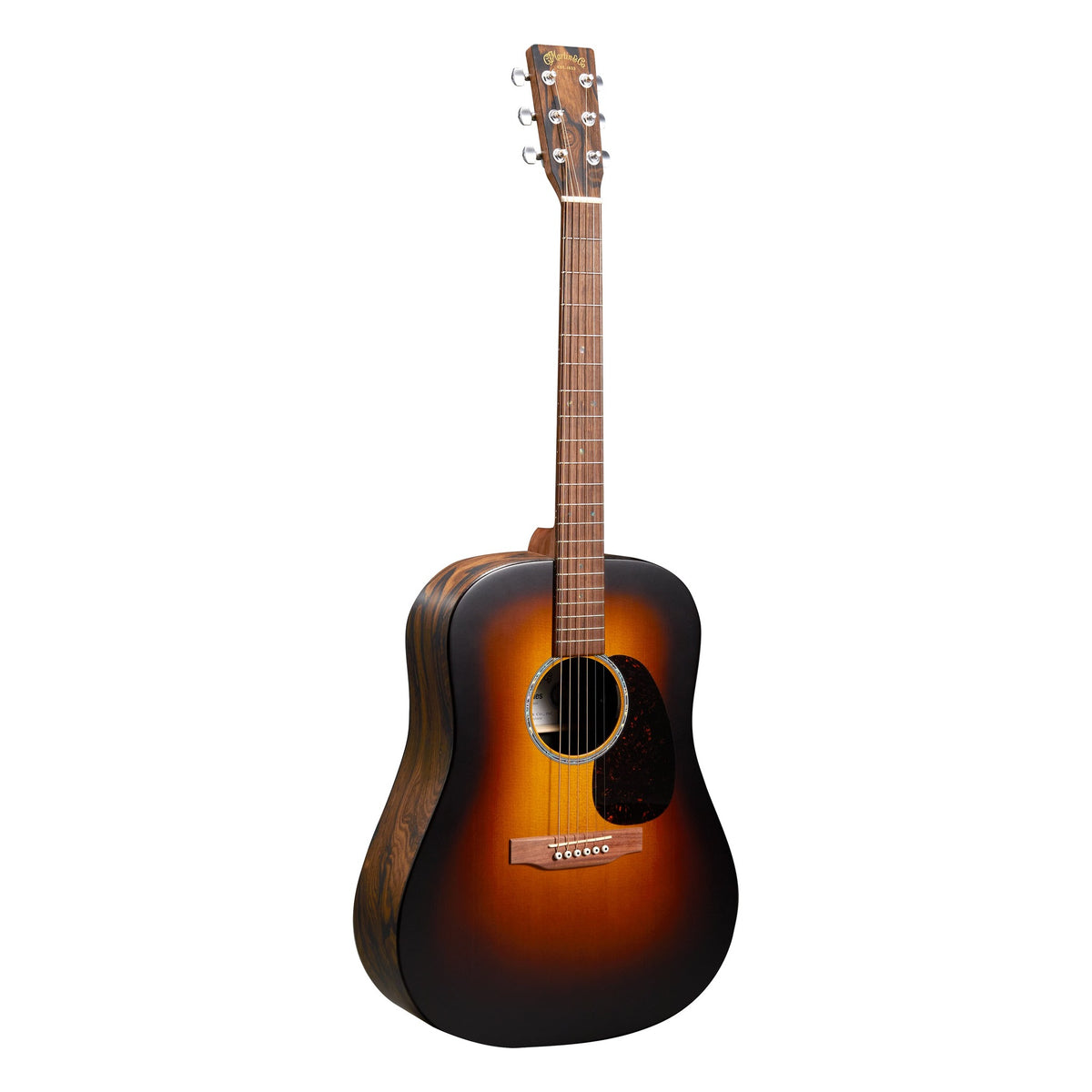 Martin D-X2E Ziricote Burst, Burst