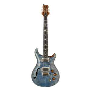 PRS DGT Semi-Hollow, Faded Blue Jean, Birds inlays
