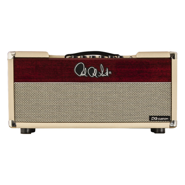 PRS DG Custom 30 Head, Blonde with Vintage Cherry Fascia