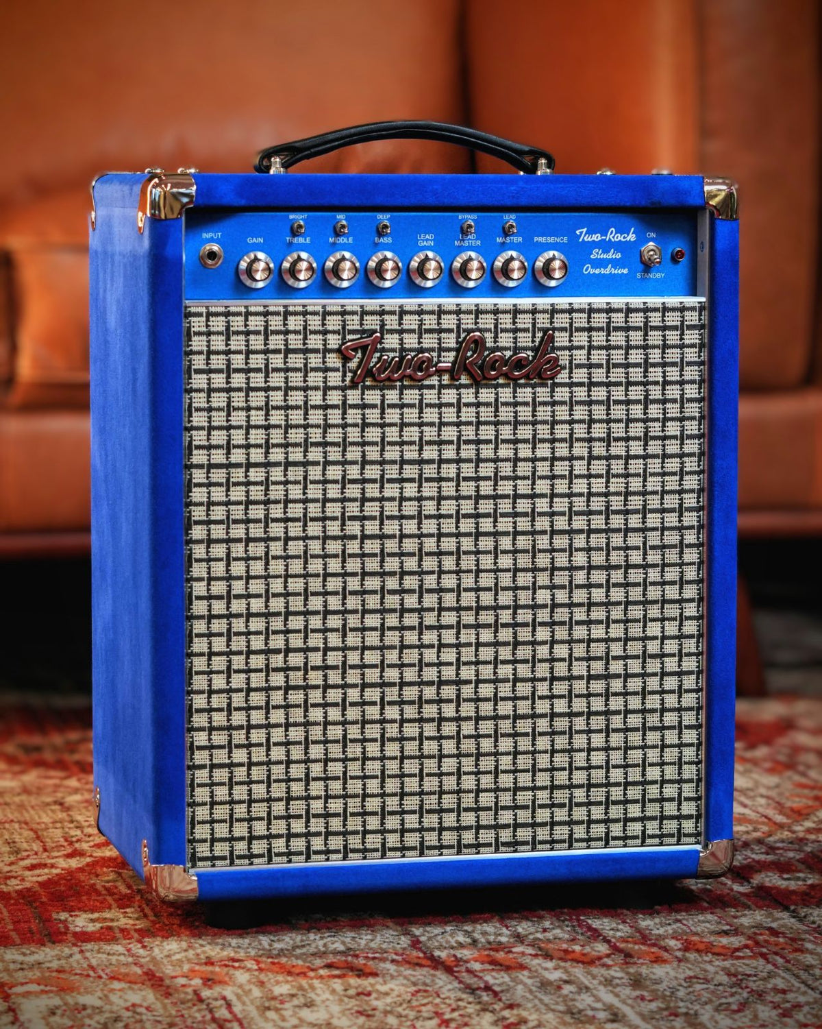 Two-Rock Studio Overdrive Combo Royal Blue Suede #95