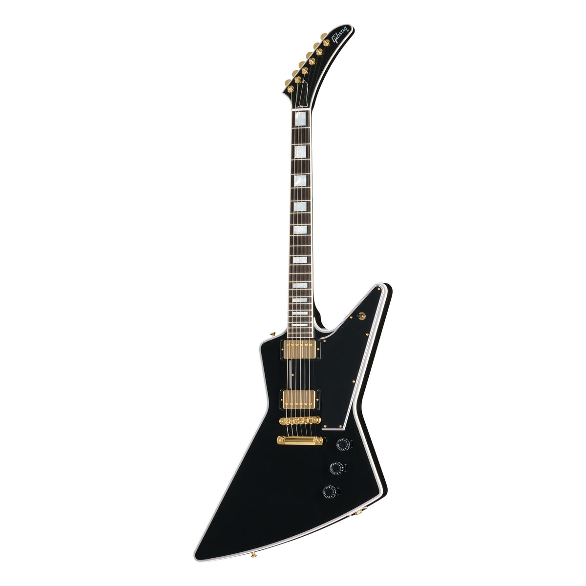 Gibson Custom Shop Explorer Custom with Bound Headstock Gloss, Ebony
