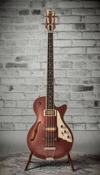 Duesenberg Guitars Bros. Landreth Signature Bass in Catalina Sunset Rose w/ Case #242327