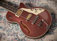 Duesenberg Guitars Bros. Landreth Signature Bass in Catalina Sunset Rose w/ Case #242327