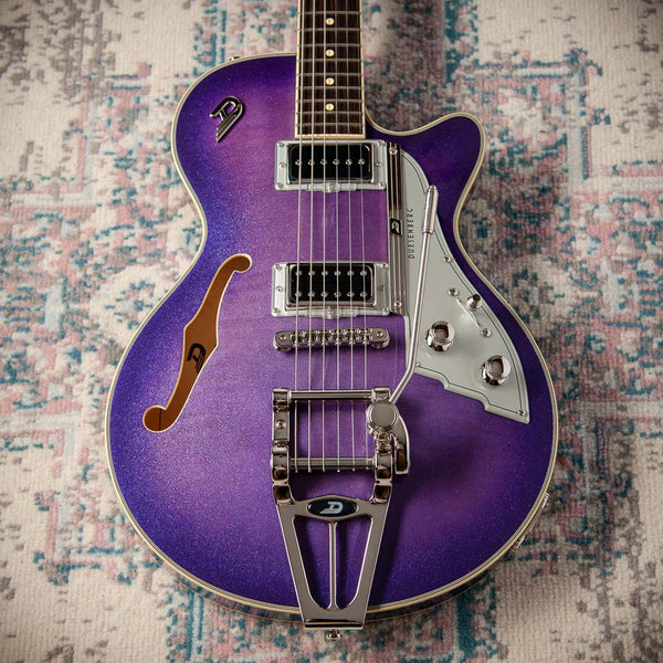 Duesenberg Guitars Starplayer TV Galaxy Purple Burst #251550