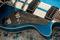 Duesenberg Mike Campbell 30th Anniversary Blue & White Twinstripes # 253380