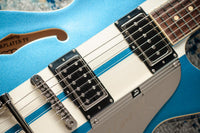 Duesenberg Mike Campbell 30th Anniversary Blue & White Twinstripes # 253380