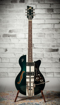Duesenberg Mike Campbell 40th Anniversary Green & White Twinstripes # 251970