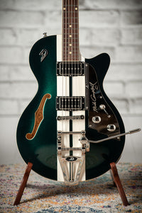 Duesenberg Mike Campbell 40th Anniversary Green & White Twinstripes # 251970