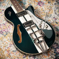 Duesenberg Mike Campbell 40th Anniversary Green & White Twinstripes # 251970