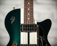 Duesenberg Mike Campbell 40th Anniversary Green & White Twinstripes # 251970