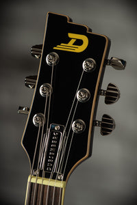 Duesenberg Guitars Paloma Guitar in Black Sparkle w/ Gig Bag SN# 232511