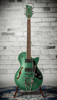 Duesenberg Starplayer TV Duo-Tone Harbor Green & White #241098