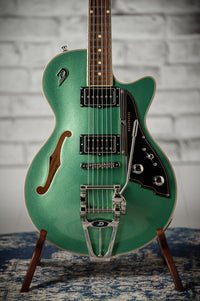 Duesenberg Starplayer TV Duo-Tone Harbor Green & White #241098
