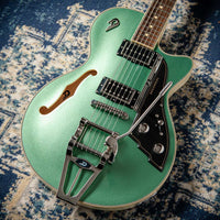 Duesenberg Starplayer TV Duo-Tone Harbor Green & White #241098