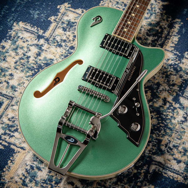 Duesenberg Starplayer TV Duo-Tone Harbor Green & White #241098