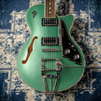 Duesenberg Starplayer TV Duo-Tone Harbor Green & White #241098