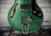 Duesenberg Starplayer TV Duo-Tone Harbor Green & White #241098