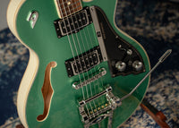 Duesenberg Starplayer TV Duo-Tone Harbor Green & White #241098