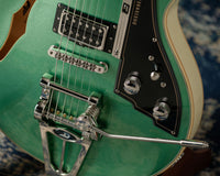 Duesenberg Starplayer TV Duo-Tone Harbor Green & White #241098