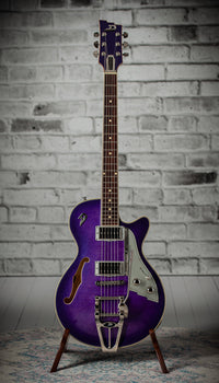 Duesenberg Guitars Starplayer TV Galaxy Purple Burst #241938