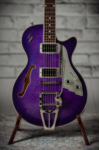 Duesenberg Guitars Starplayer TV Galaxy Purple Burst #241938